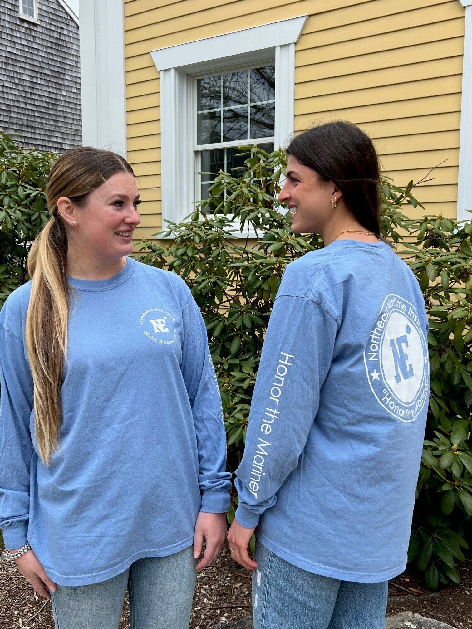 NE117 UNISEX COMFORT COLOR LONG SLEEVE TEE SHIRT COLOR WASHED